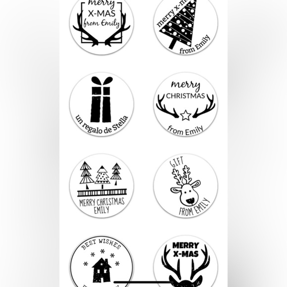 MY-NIO Personalized Rubber Stamp Voucher, create ur stamp on line, NWT - Picture 12 of 16